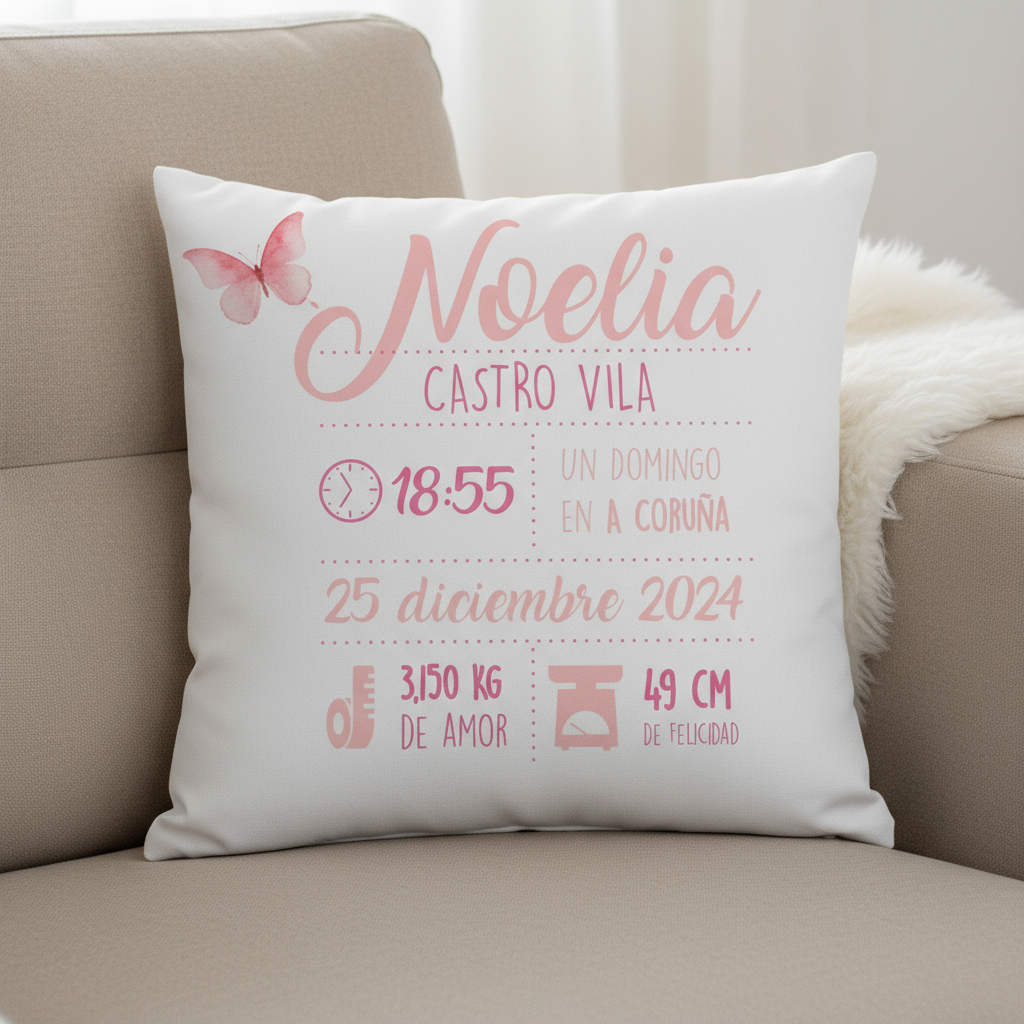 cojín personalizado